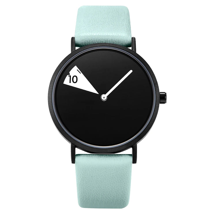 Sinobi Hot Women Watch Creative Wristwatch Ladies Watch Rotate Yellow Leather Band Wristwatches Clock Montres Femme Reloj Mujer