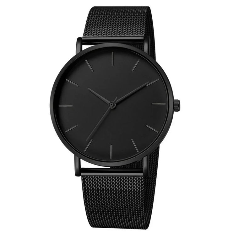 Leisure Simple Women Watch 2025 Vintage Mesh Belt Ultra-Thin Fashion  Luxury Man Wrist Watches